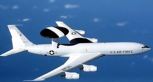 美国空中警戒管制机（AWACS）（资料图）